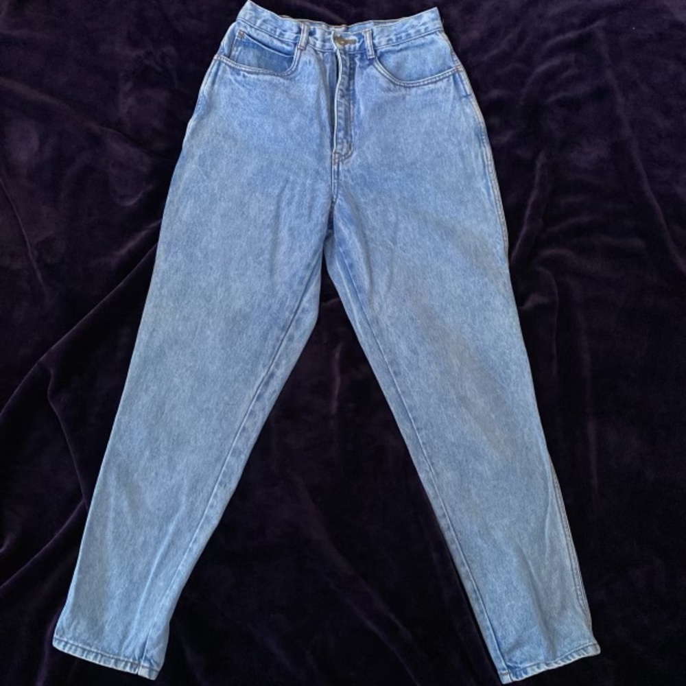 Light Washed Blue Jeans by RIO